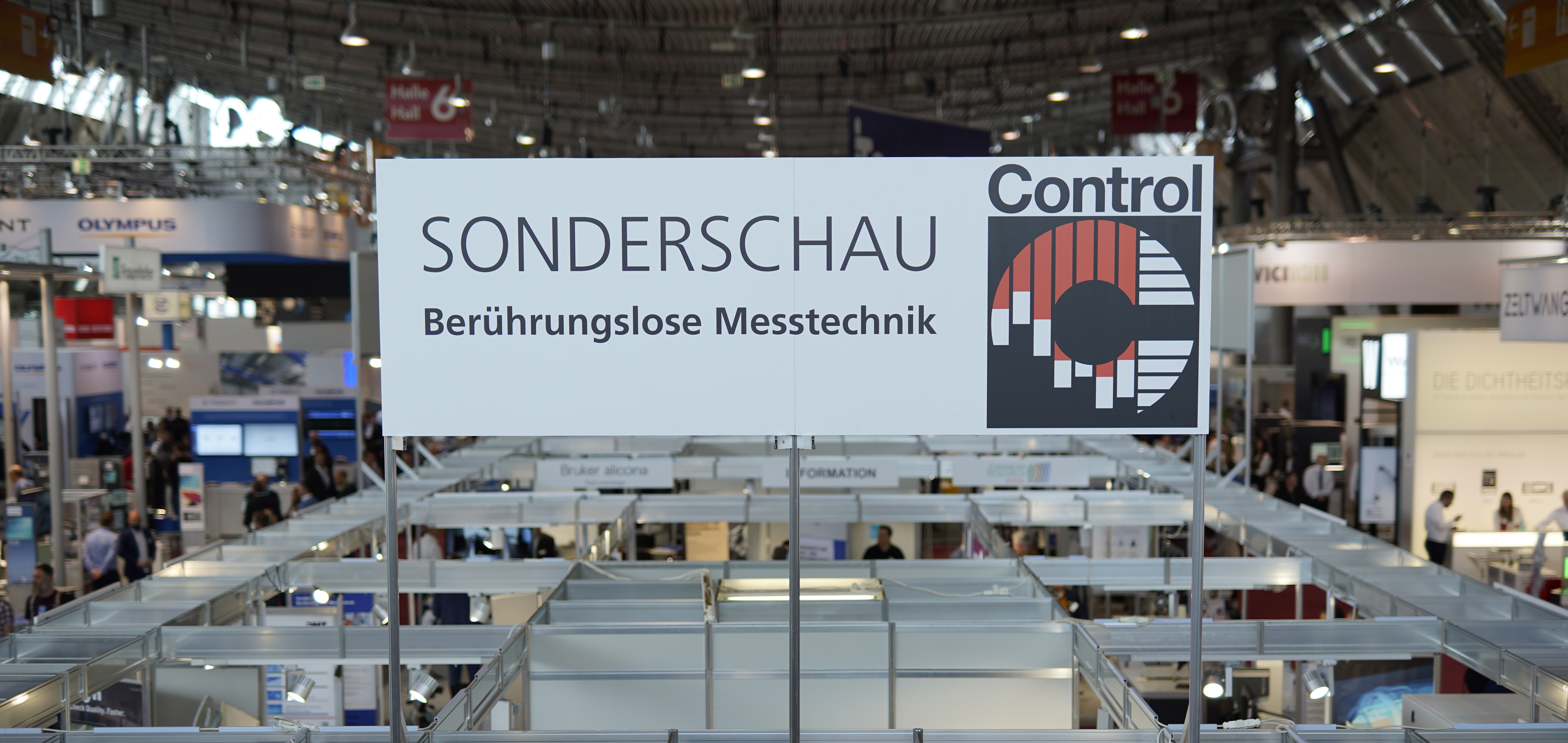 Messestand der Sonderschau zur Control