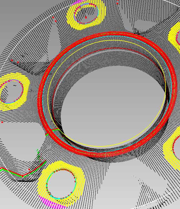 3D-Messdatenauswertung mit Normgeometrieapproximation