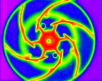 terahertz - Laserschweißpunkten in Plastikpumpe