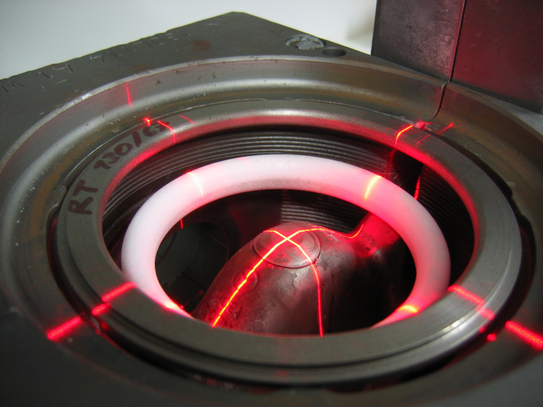 Positions- und Lagebestimmung von Gusskernen mit optischer dimensioneller 3D-Messtechnik.