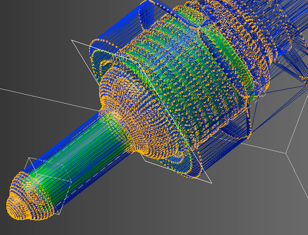 3D-Merkmalsanalyse Medienleiter