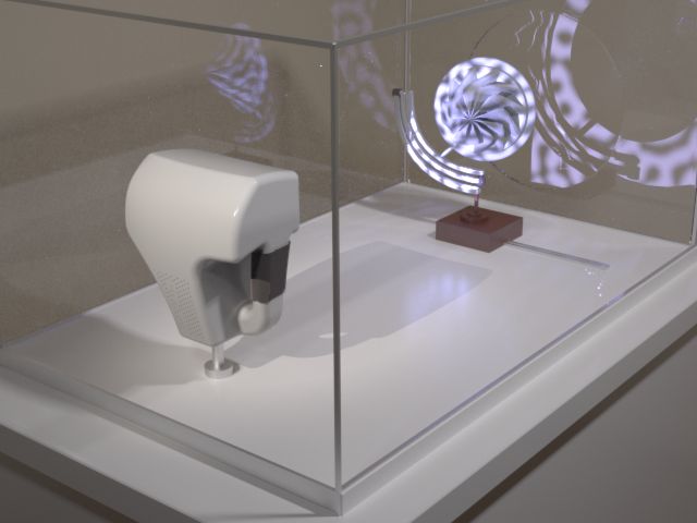 3D-Vermessung eines drehenden Verdichterrades