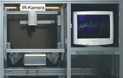 Impulsthermographie Aufbau