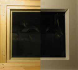 Fenster ohne Thermovorsatzschale, Thermographieaufnahmen 