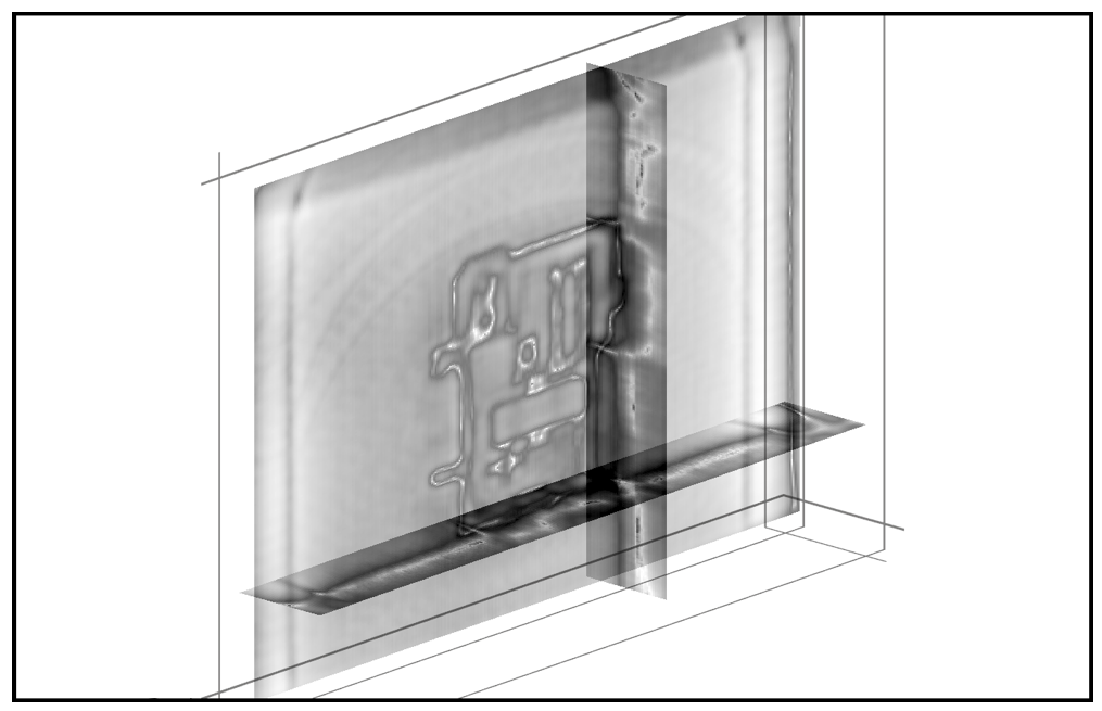 Messung an einem 3D-Druck-Bauteil