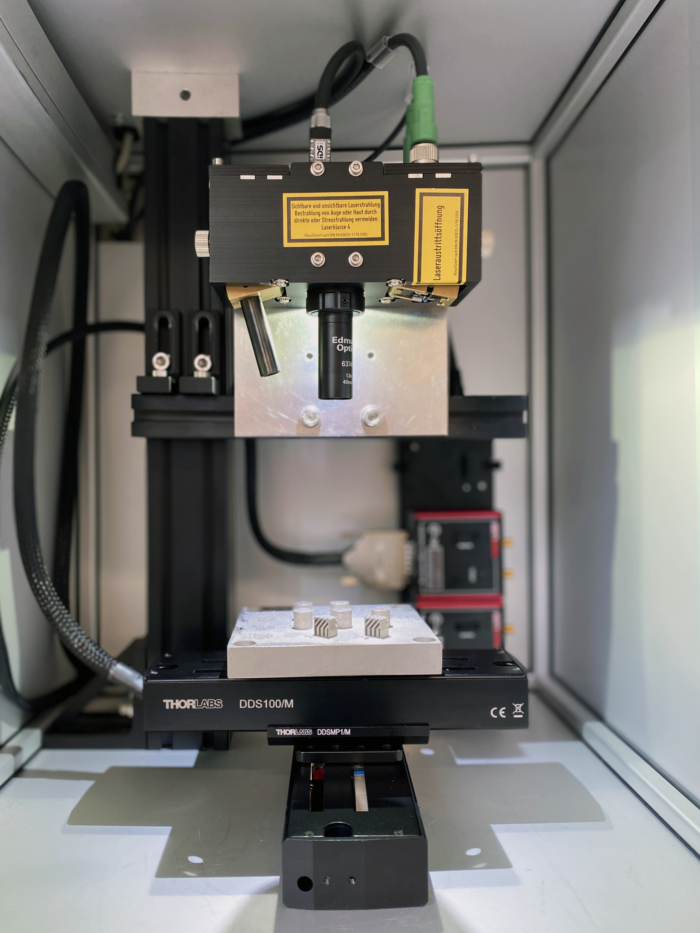 System auf Basis Laser-Speckle-Photometrie