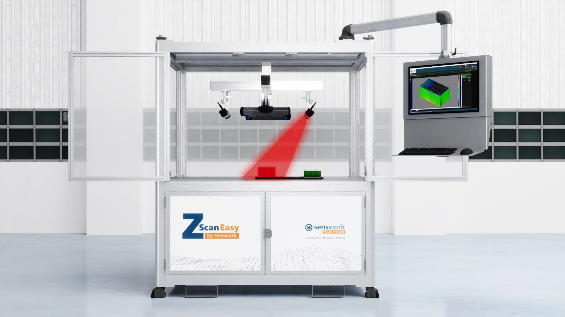 System zur Batteriezellen-Vermessung