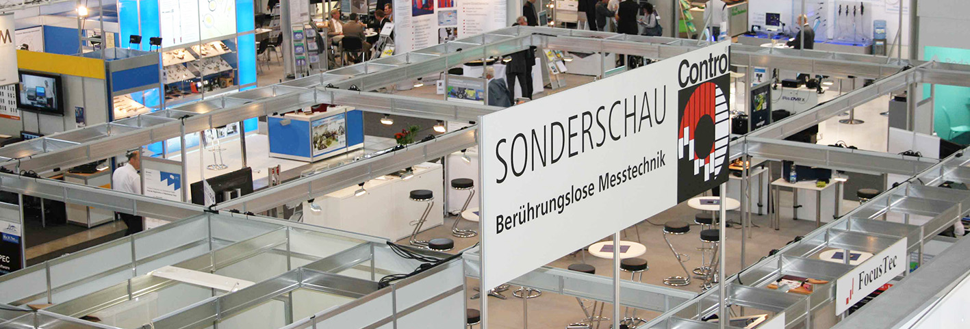 Sonderschau-Stand auf der Messe Control