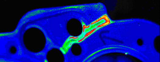 Zerstörungsfreies Prüfverfahren mit Thermographie