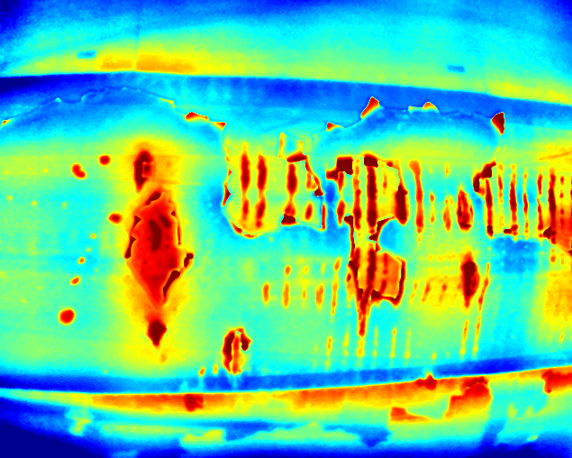 Fehlerdetektion mit Thermographie