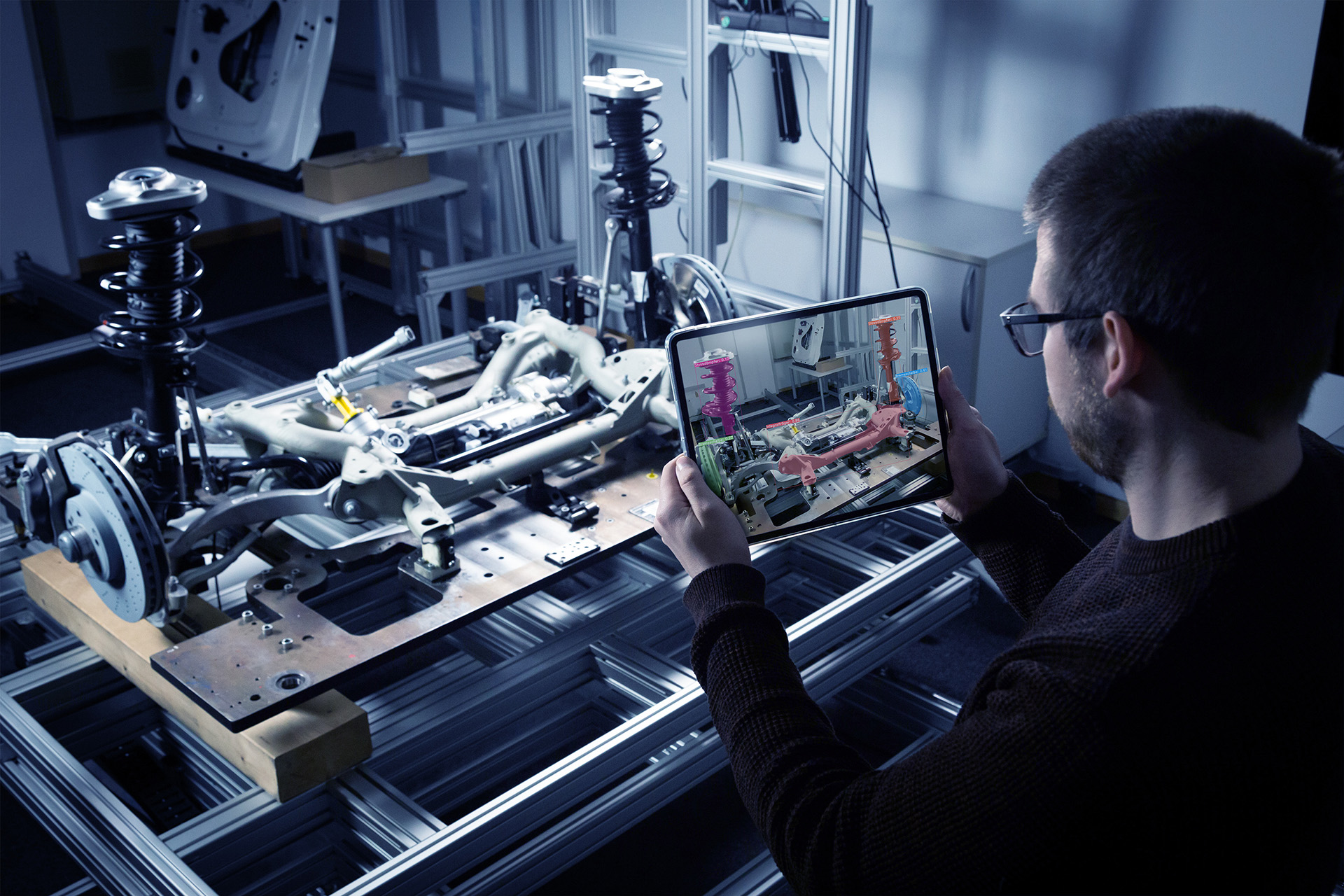 AR based assembly workstation Marquis