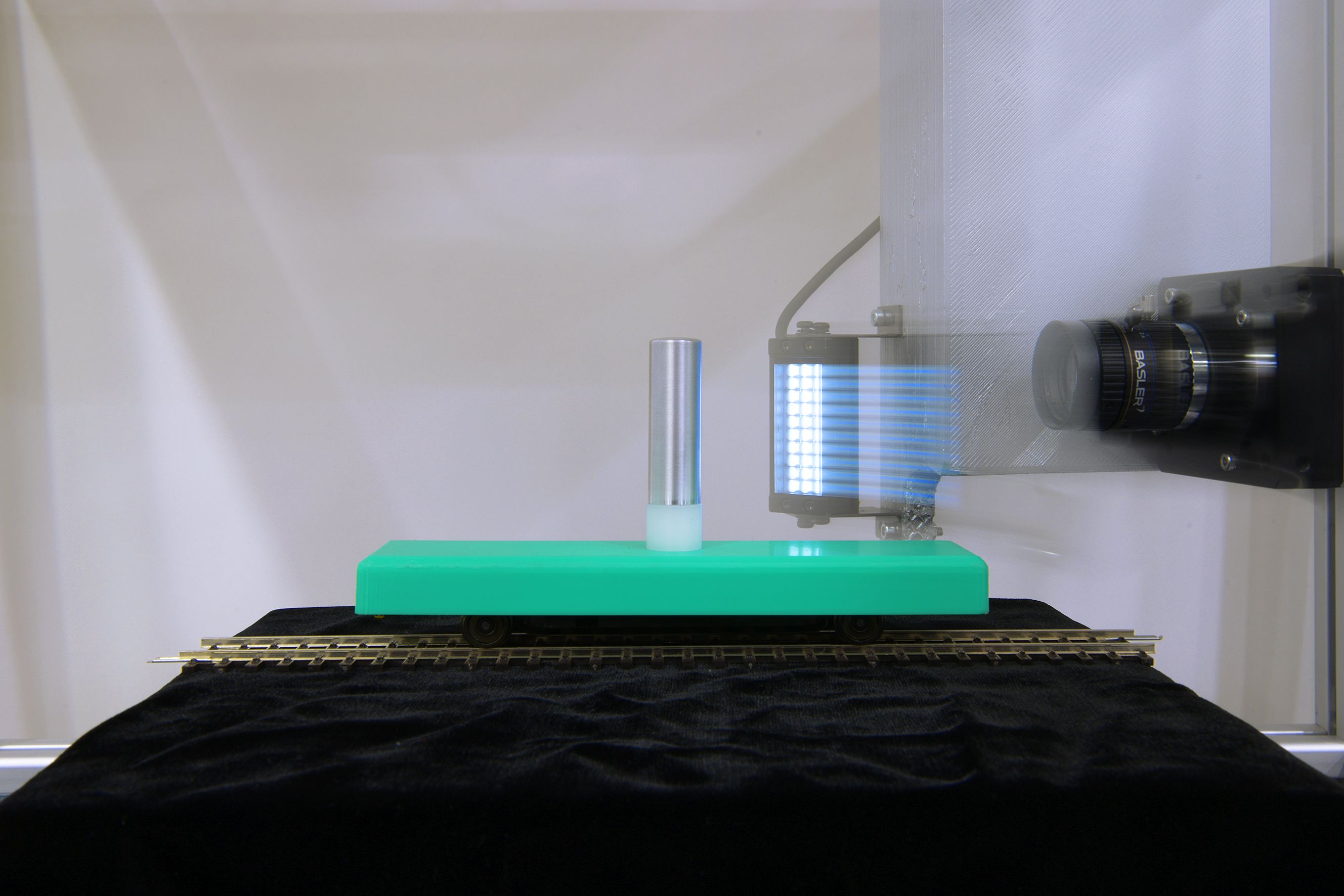 Automated inspection system for surface inspection.