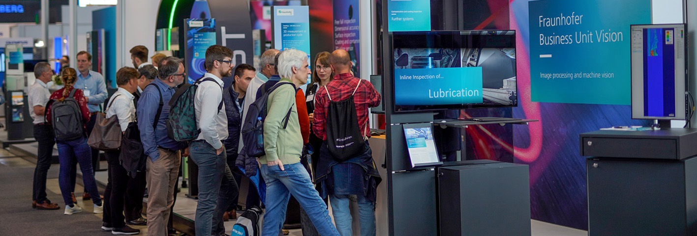 Fraunhofer booth at the Control
