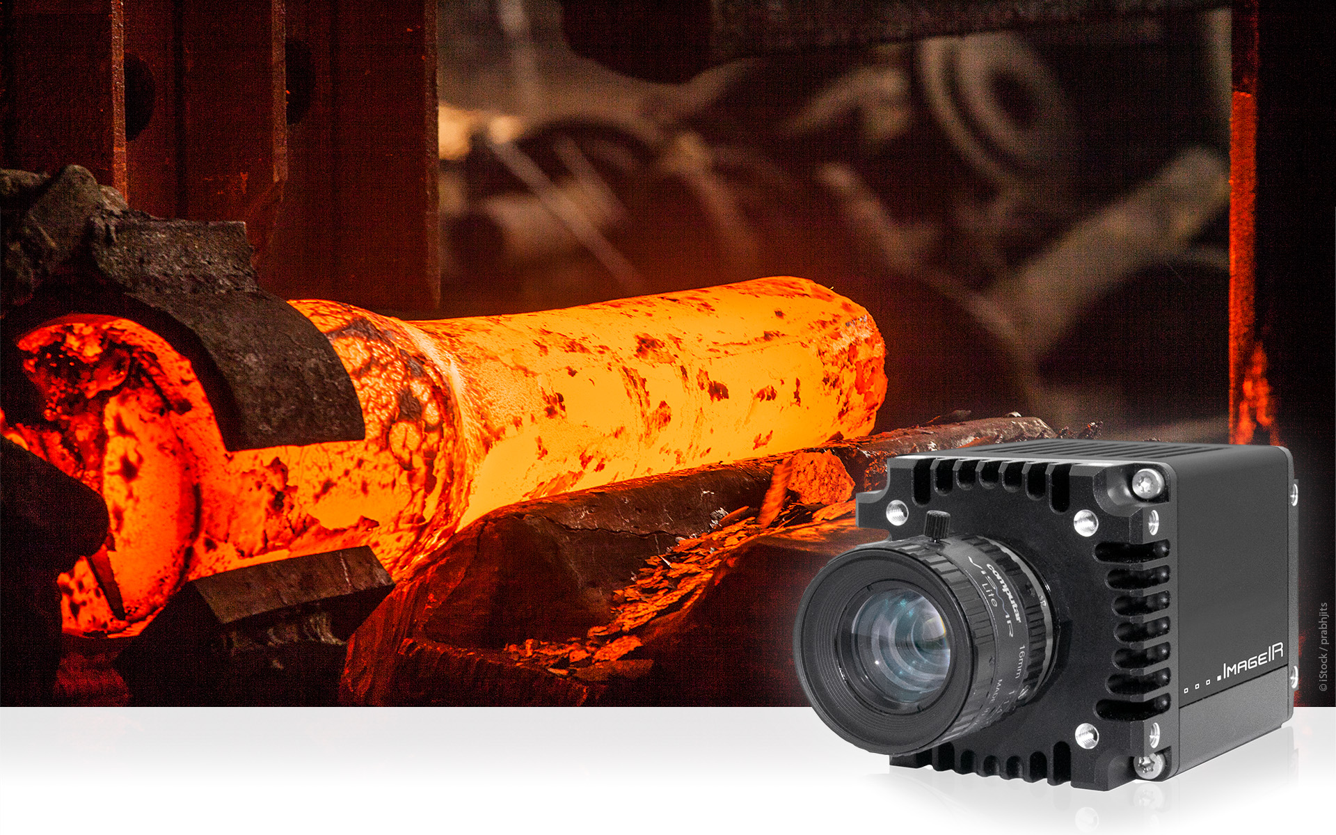 SWIR-thermal imaging camera